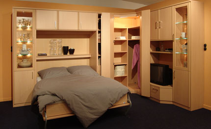 Apartmentmöbel Bettschrank | schrankbett-planer.de