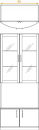 Fernsehschrank mit Vitrine (Type B301)