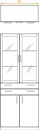 Vitrinenschrank (Type B398) mit Beleuchtung
