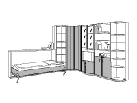 Schrankwand Vorschlag Ecke 4 klein